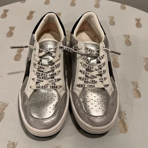 Vintage Havana Shoes | Vintage Havana Cristo Sneaker Washed Silver - Picture 4 of 6